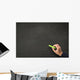Blank Chalkboard with Copy