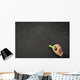 Blank Chalkboard with Copy