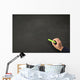 Blank Chalkboard with Copy