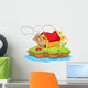Pet Island with Empty Wall Mural
