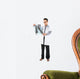 Checking on x-ray image Wall Decal
