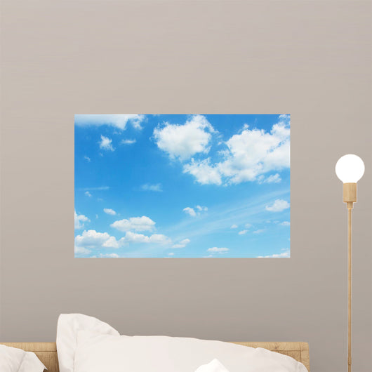 Blue sky Wall Mural