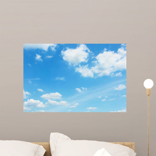 Blue sky Wall Mural