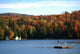 Colorful Foliage around Lake Wall Decal