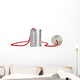 Can telephone on white Wall Decal