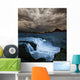 Waterfall Iceland Wall Mural