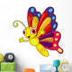 Funny Butterfly Cartoon