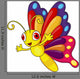 Funny Butterfly Cartoon