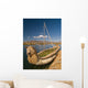 Floating Uros Island boats on Lake Titicaca in Peru Wall Mural