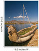Floating Uros Island boats on Lake Titicaca in Peru Wall Mural