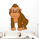 Cute Gorilla Wall Decal