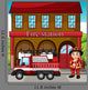 Fireman with Fire Truck