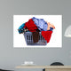 Laundry Basket Clothes Wall Decal