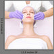 Young woman receiving beauty therapy Wall Mural