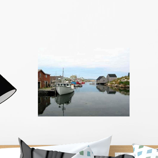Tranquil Harbour Wall Decal