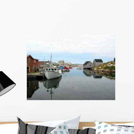 Tranquil Harbour Wall Decal