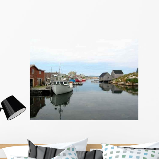 Tranquil Harbour Wall Decal