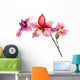 Pink orchids flowers Wall Decal