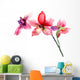 Pink orchids flowers Wall Decal