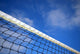 Tennis Net under Blue