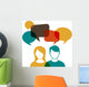 People with Speech Bubbles