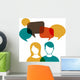People with Speech Bubbles