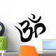 Om Silhouette Wall Decal