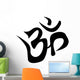 Om Silhouette Wall Decal