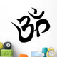 Om Silhouette Wall Decal