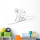 Downhill Race Wall Mural