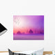 India Taj Mahal Sunset Wall Decal