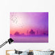 India Taj Mahal Sunset Wall Decal