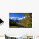 Herbst Tirol Mountain Valley Wall Decal