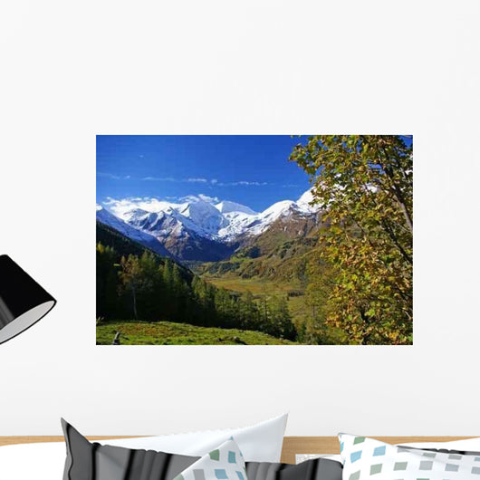 Herbst Tirol Mountain Valley Wall Decal