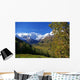 Herbst Tirol Mountain Valley Wall Decal