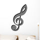 Music note Wall Decal