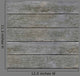 Weathered Gray Horizontal Wood Wall Decal