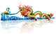 Chinese dragon Wall Decal
