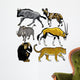 Animals Africa Wall Decal Sticker Set