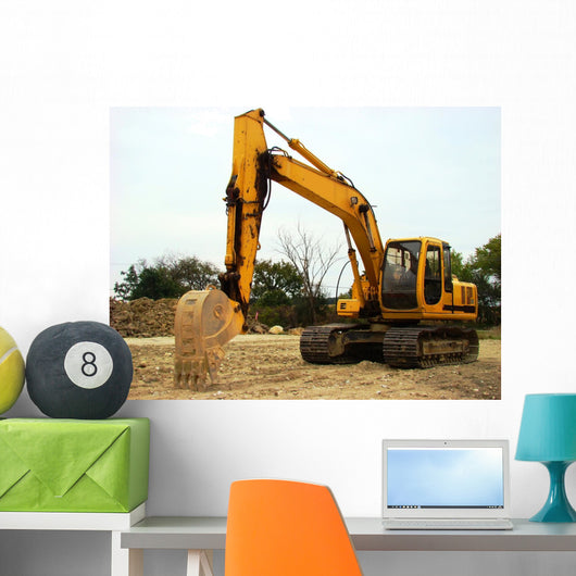 Construction equipment Wall Mural