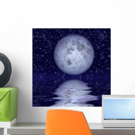 Beautiful Moonlight Wall Decal