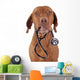 dog as a nurse Wall Decal