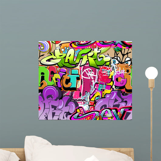 Urban Graffiti Art 2 Wall Decal