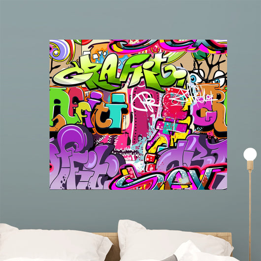 Urban Graffiti Art 2 Wall Decal