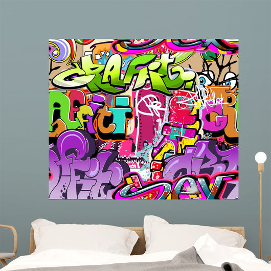 Urban Graffiti Art 2 Wall Decal