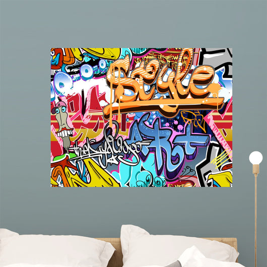 Urban Graffiti Art 1 Wall Decal Wallmonkeys