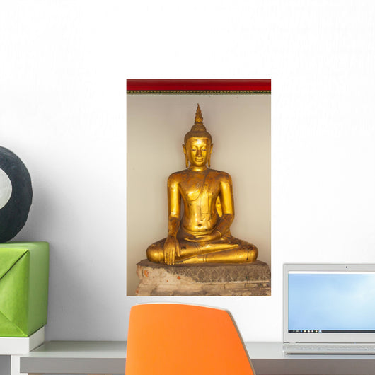 Buddha Statues Wall Mural