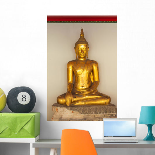 Buddha Statues Wall Mural