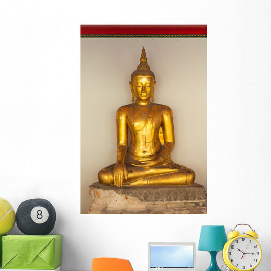 Buddha Statues Wall Mural