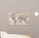 Old Antique World Map